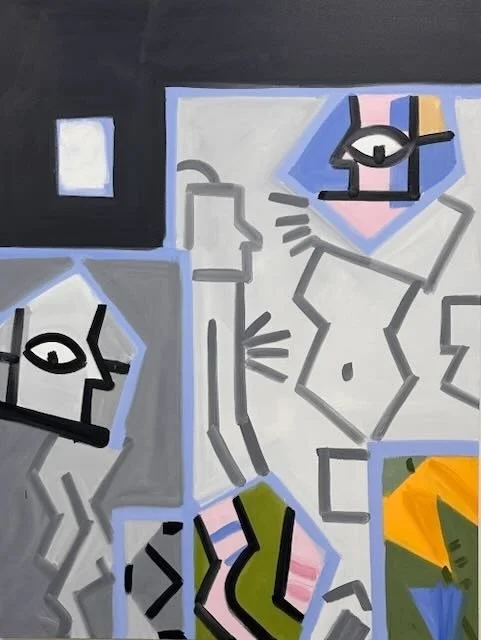  Parts of a World, #1, 68 x 90", Oil on canvas, 2025-2026