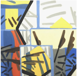 Station #7, 46 x 34”, oil on canvas, 2010