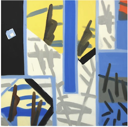 Station #2, 46 x 34”, oil on canvas, 2010
