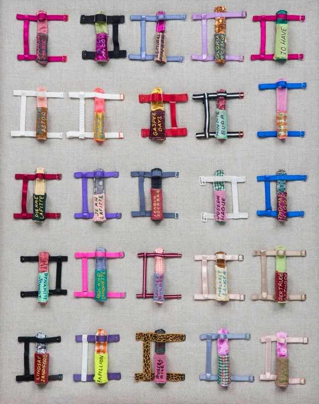 The Fifty Cigar Harnesses Deployed in the First Smuggling Operation (Detail) 2013