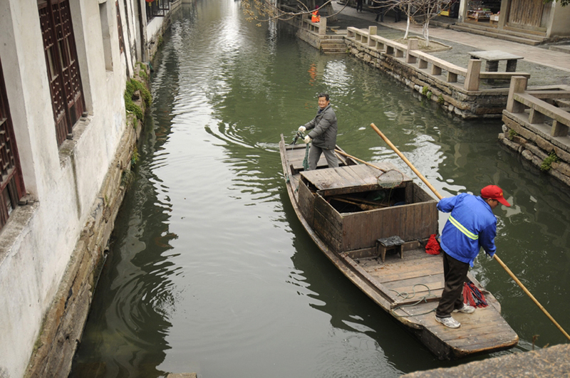 Most of the fishermen in these towns have traded in their nets…