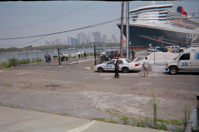 News crews started to arrive. By this time I was already locked up.