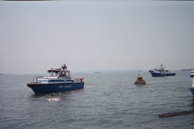 The sub got towed