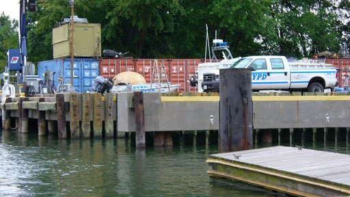 At the Randall’s Island impound lot. 