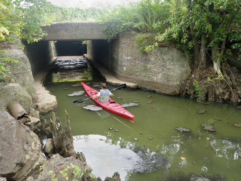  I was literally rowing up Shit Creek 