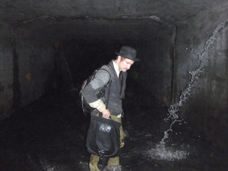 So we put on waders and continued on foot.