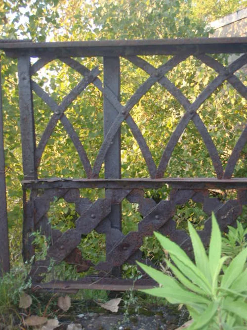 We decided to borrow a piece of the train bridge that spans the Kingsbury Run.