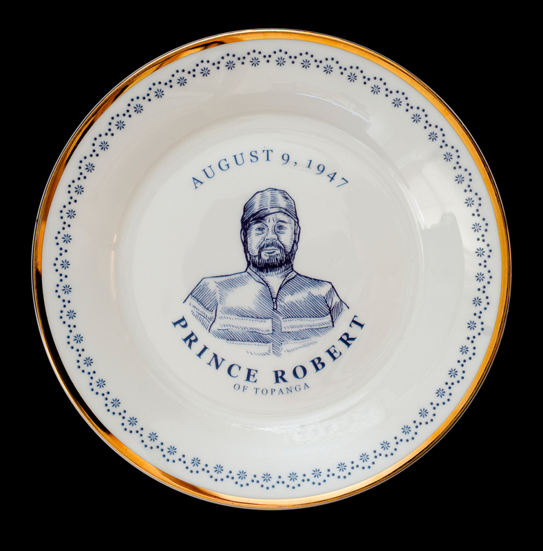  Prince Robert Topanga, Laird Royal Family Commemorative Plate Series, 2010. 