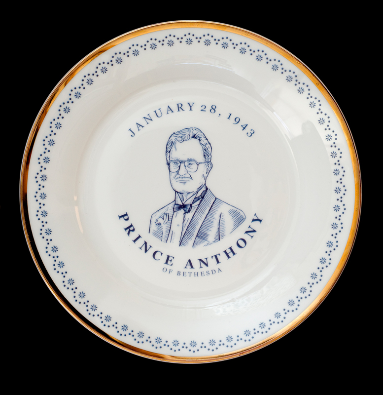  Prince Anthony of Bethesda, Laird Royal Family Commemorative Plate Series, 2010. 