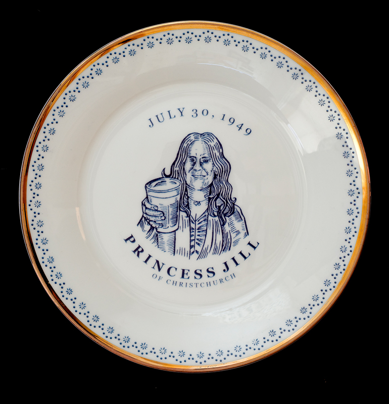  Princess Jill of Christchurch, Laird Royal Family Commemorative Plate Series, 2010. 