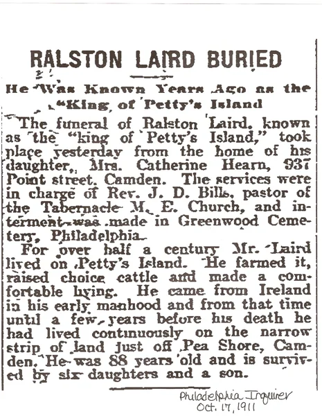 Ralston Laird’s Obituary