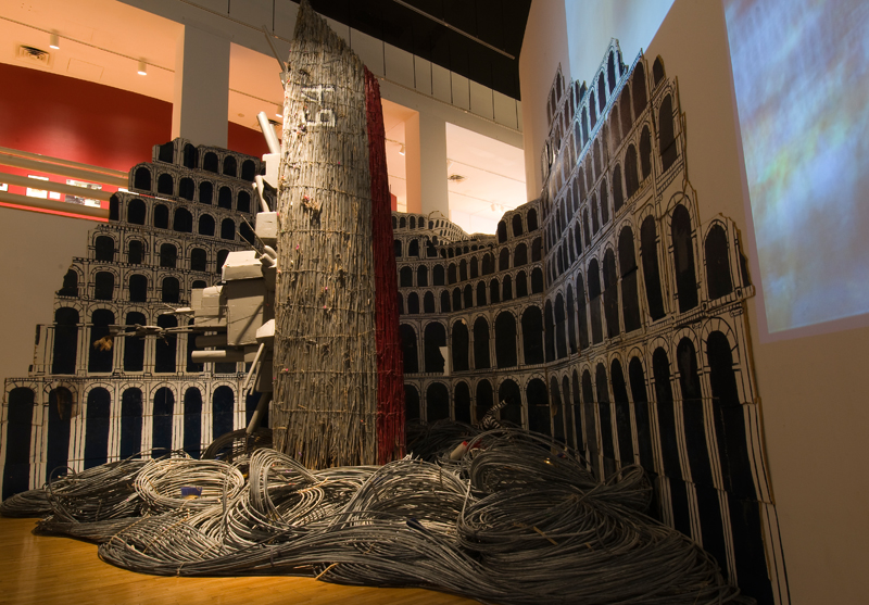 Those About to Die Salute You Installation, Queens Museum of Art, 2009