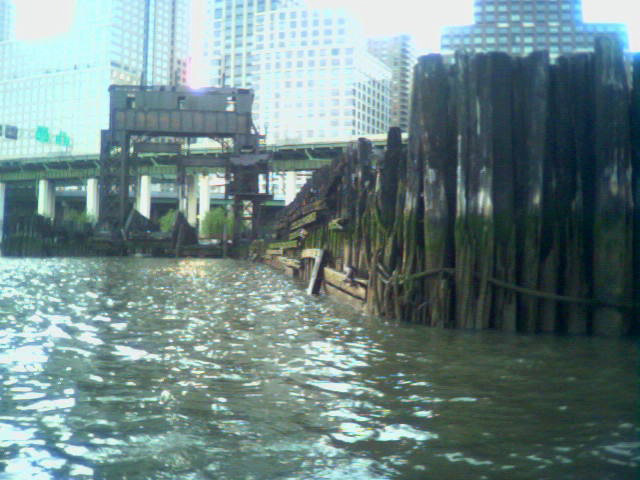  Abandoned ferry pier at 69th Street 