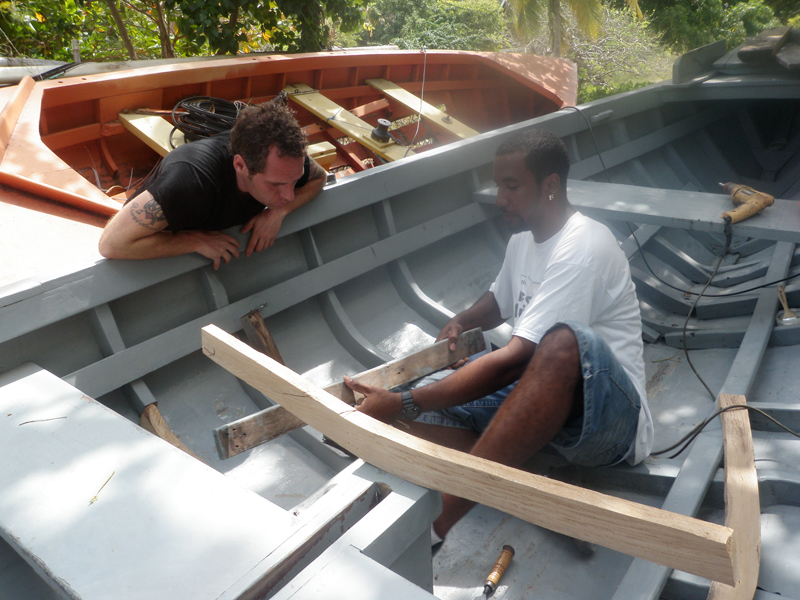 Barter: Boatbuilding Lesson
