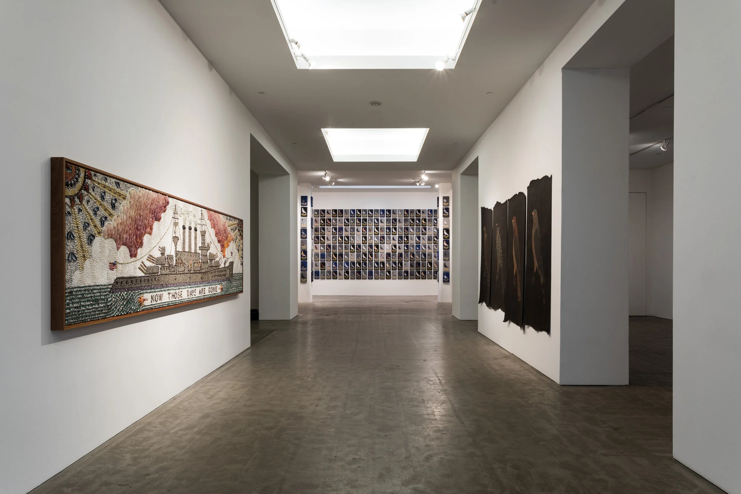 Now Those Days Are Gone, (Installation View), 2017