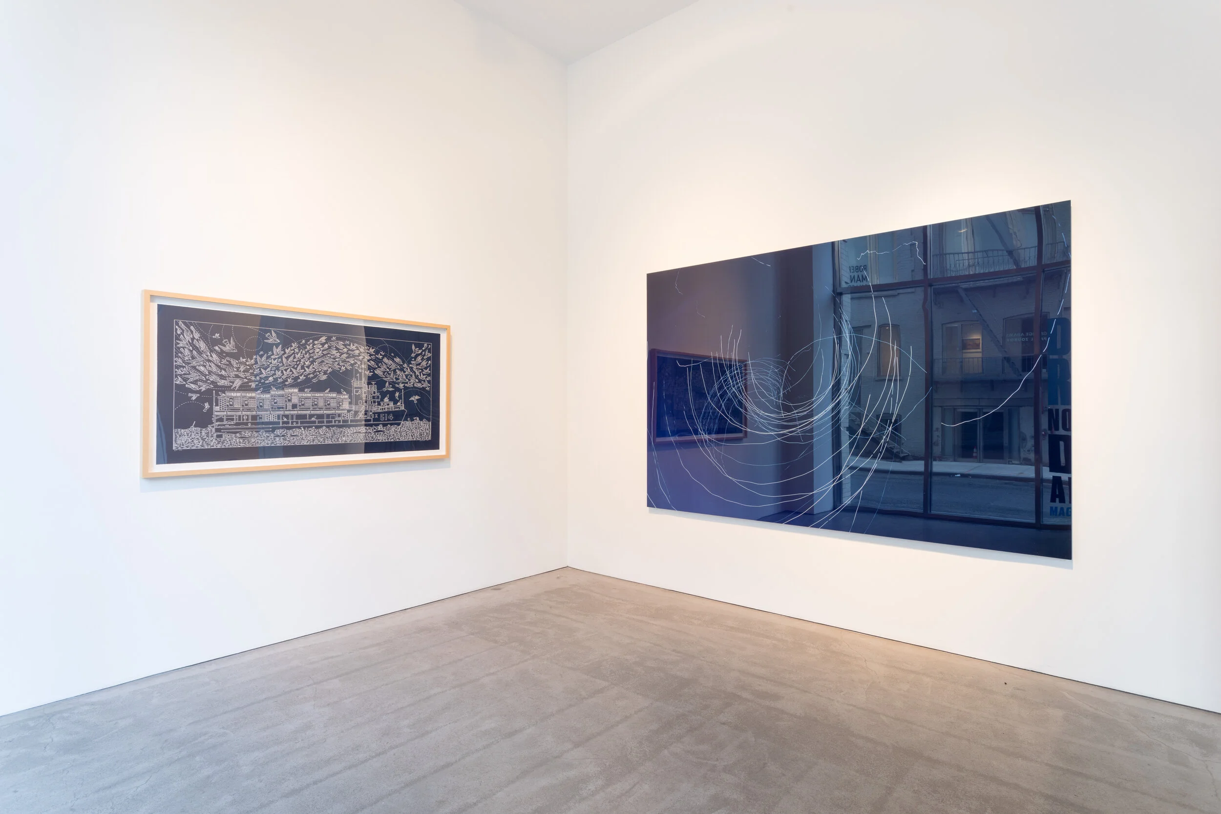 Now Those Days Are Gone, (Installation View), 2017