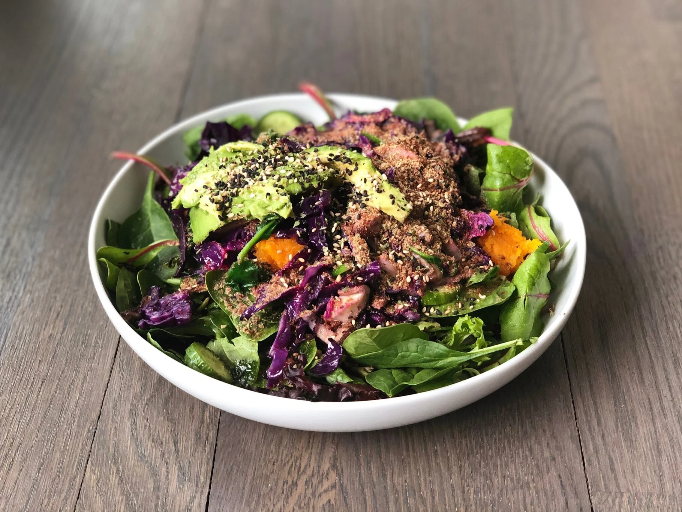 Sardine, Avocado and Roasted Vegetable Salad — Aimee Rein