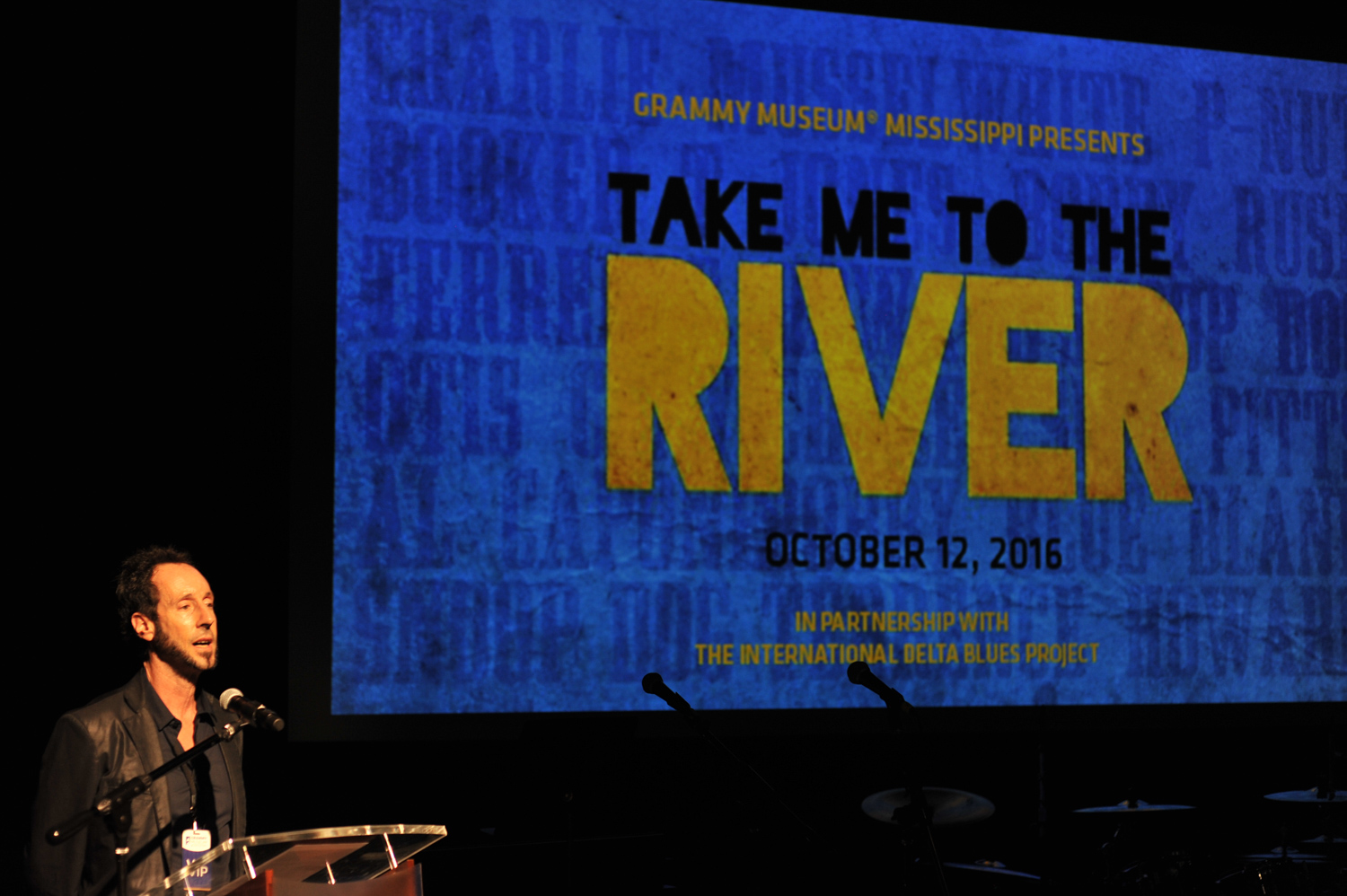 Martin Shore introduces his film Take Me to the River