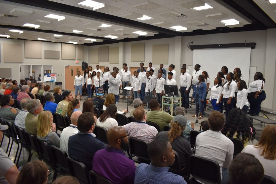  Coahoma Community College Concert Choir at Delta State’s 2018 ICOB. 