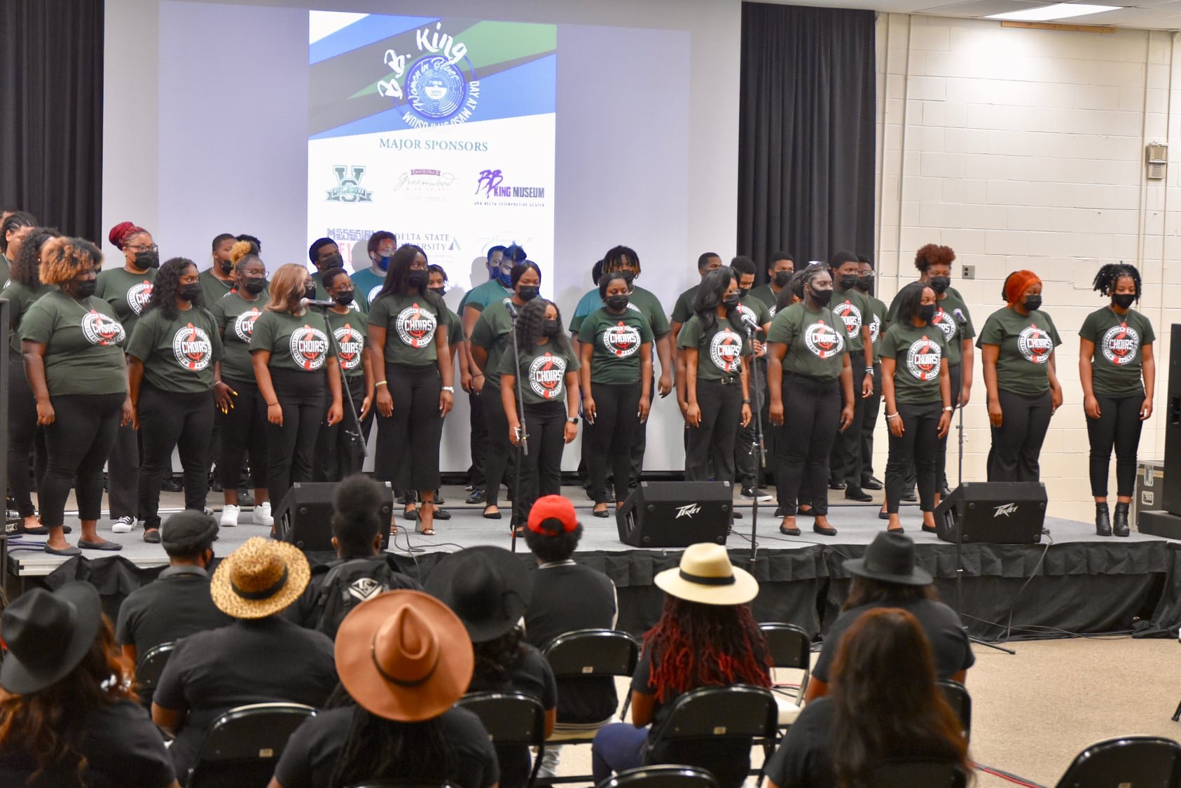  Mississippi Valley State University Choir performs at MVSU’s 7th Annual BB King Day Symposium.  &nbsp; 
