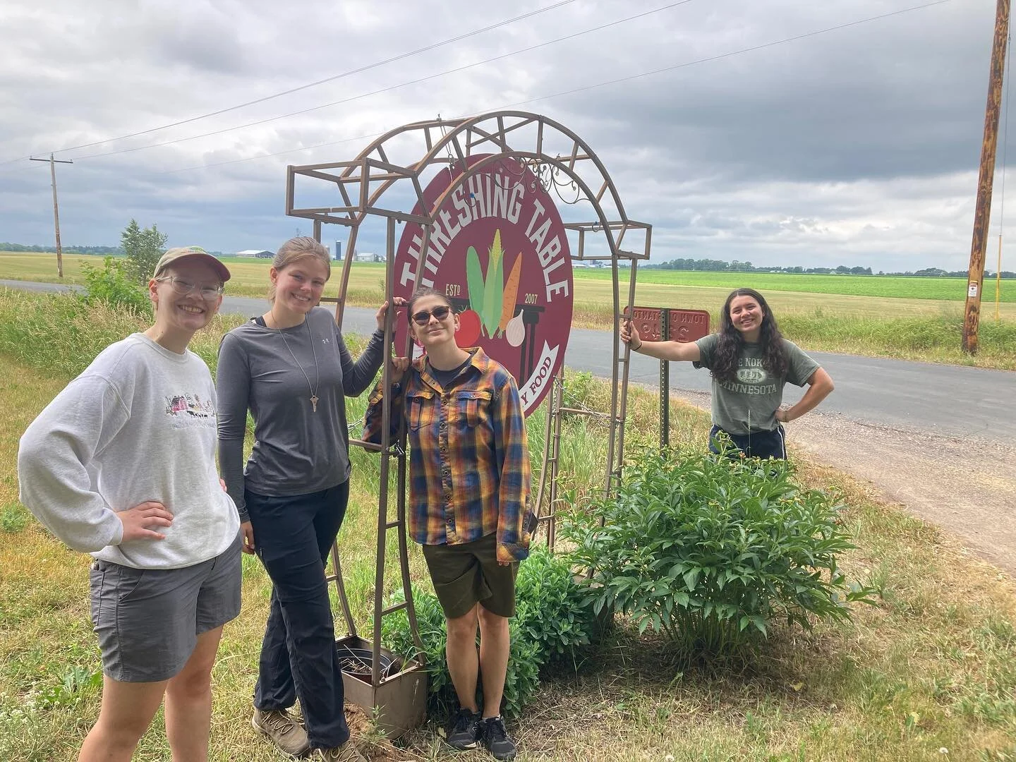 On this week&rsquo;s episode of the urban ventures farm:

Monday- The intern team took a field trip with farmer Julia to tour Threshing Table farm 🐮 

Tuesday- More harvesting at the Minneapolis farm, and the first soft opening of the farmers market