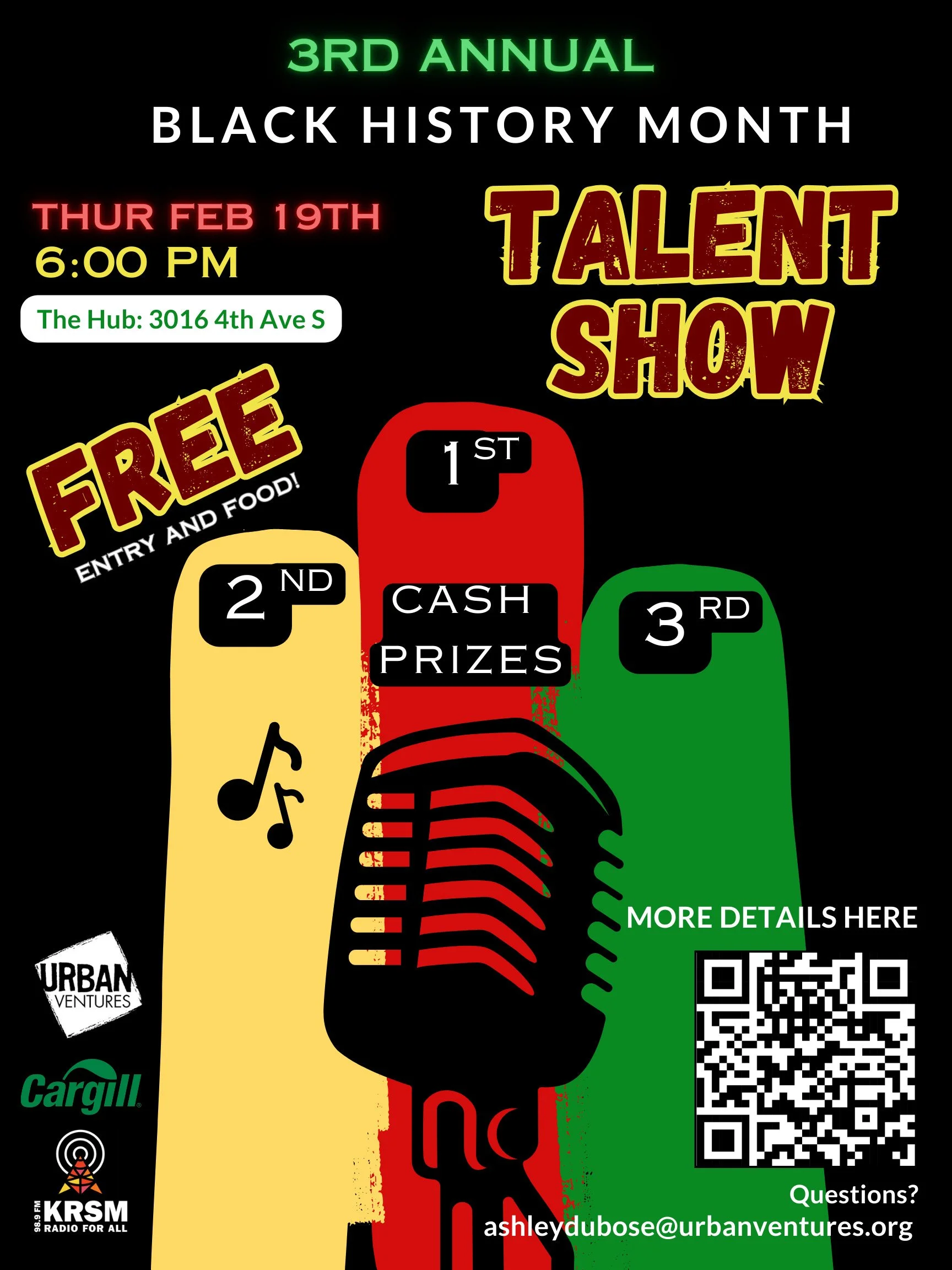 Third Annual Black History Month Talent Show