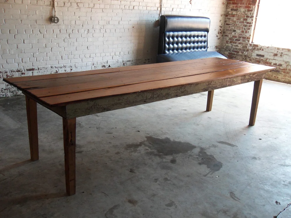 Reclaimed Wood Tables Southern Pine Company Reclaimed Wood Tables Southern Pine, Long Farm Table