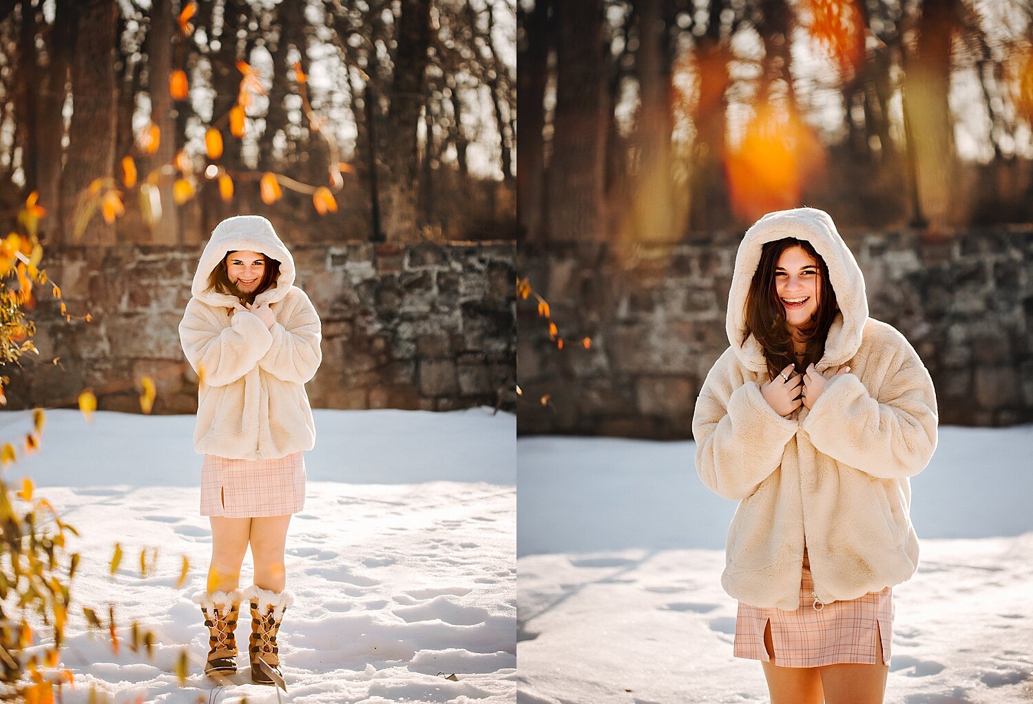 Teen WInter Snow Photo Session Morristown New Jersey35.JPG