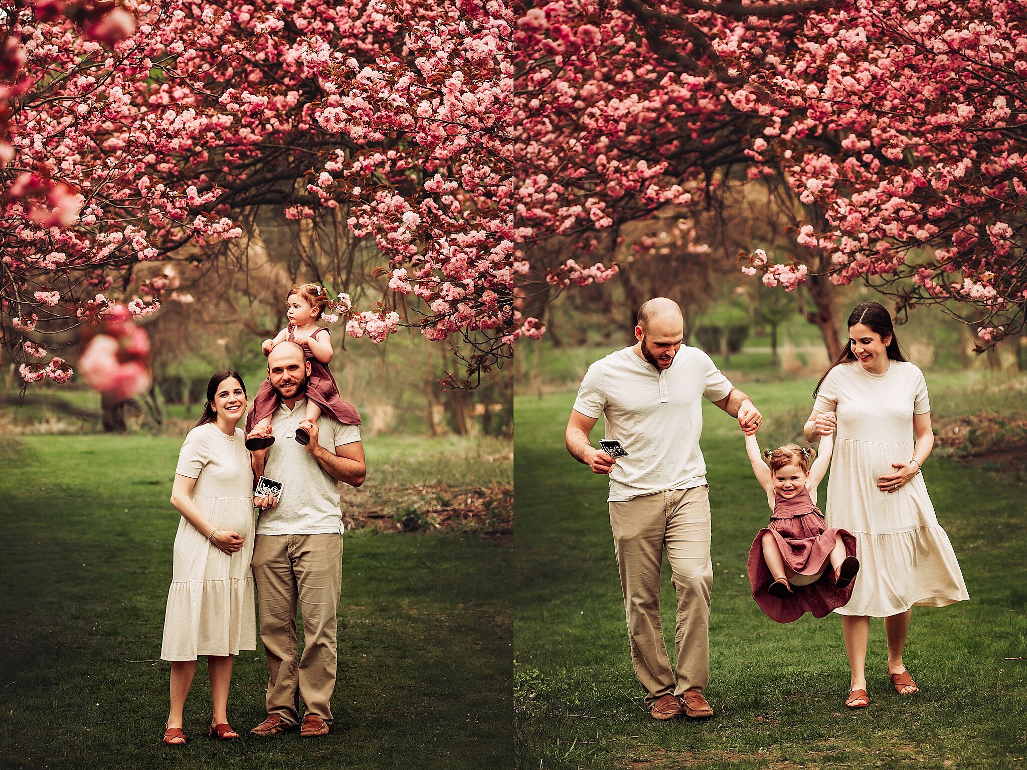 Cherry Blossom Baby Announcement Morristown NJ Photographer_0022.jpg