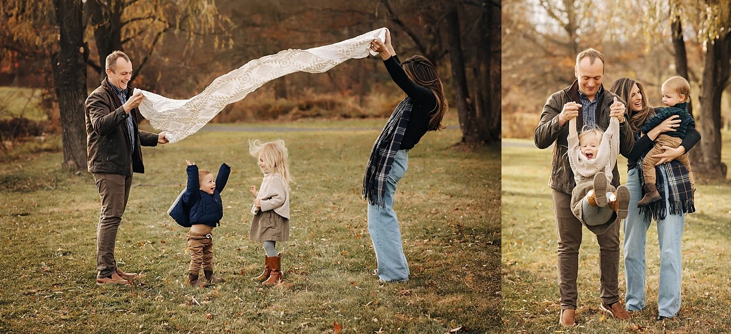 New Jersey family enjoying photo session