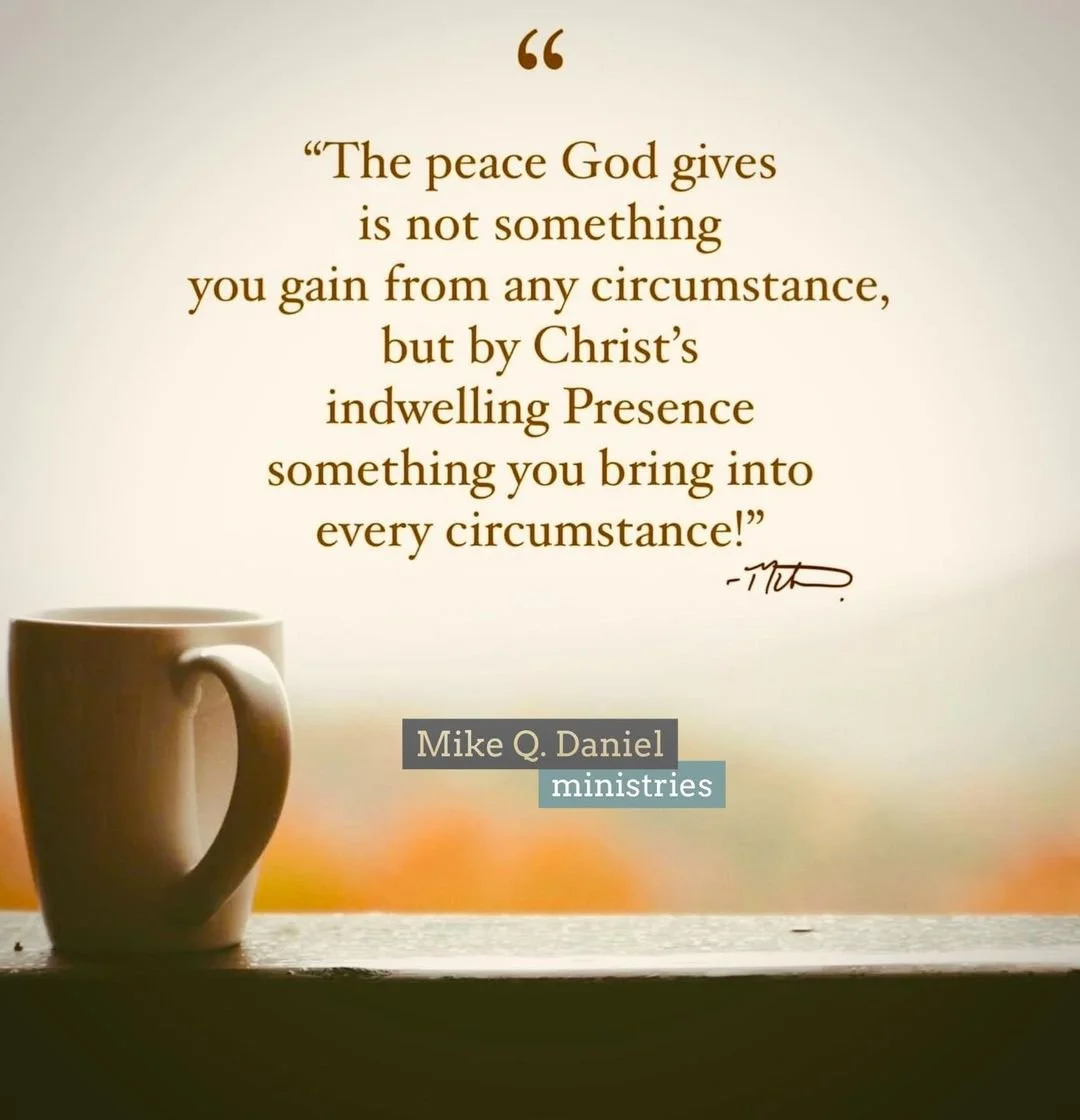 He HIMSELF: our Peace