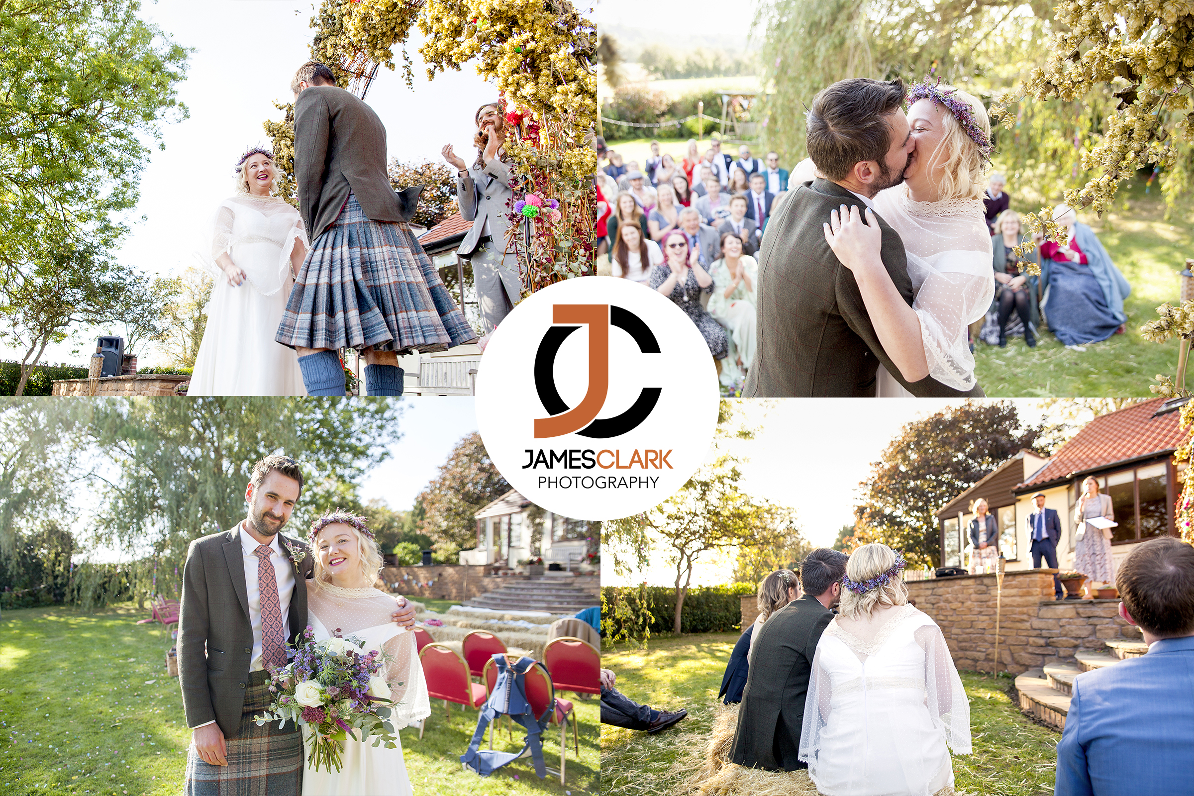 Olly &amp; Julia's Garden Wedding | The Highlights