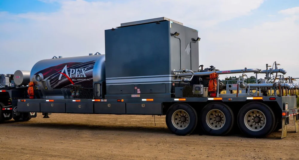 Super Heater — APEX WELL SERVICING INC.