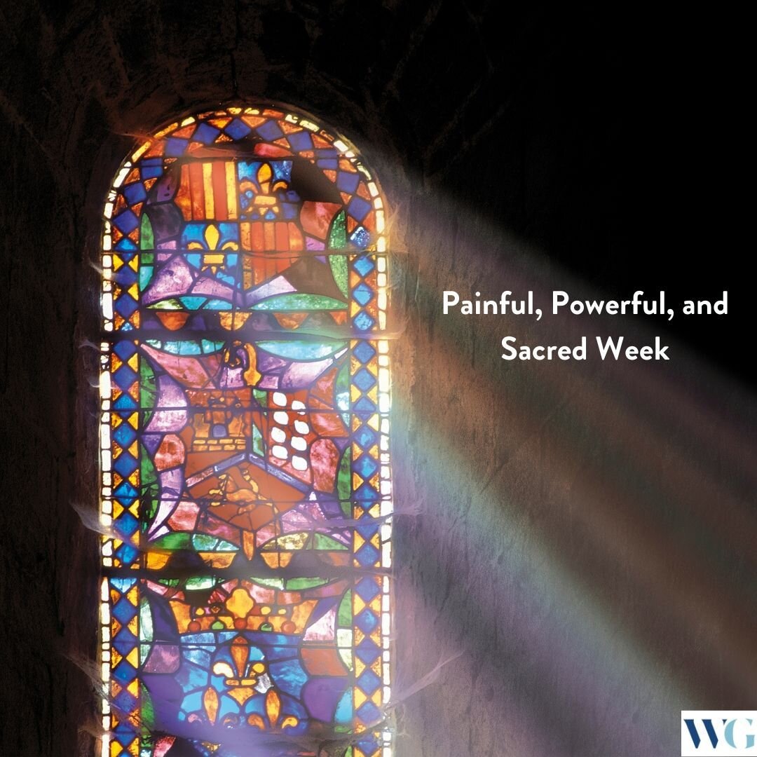 This Holy Week, leading up to Christ's death and resurrection brings a mixture of thoughts and feelings. Sadness, hope, fear, rejection, curiosity, anger, devastation, unbelief, and joy are present as we approach Good Friday and Easter.

For many of 