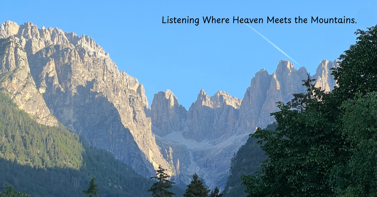 Listening Where Heaven Meets the Mountains