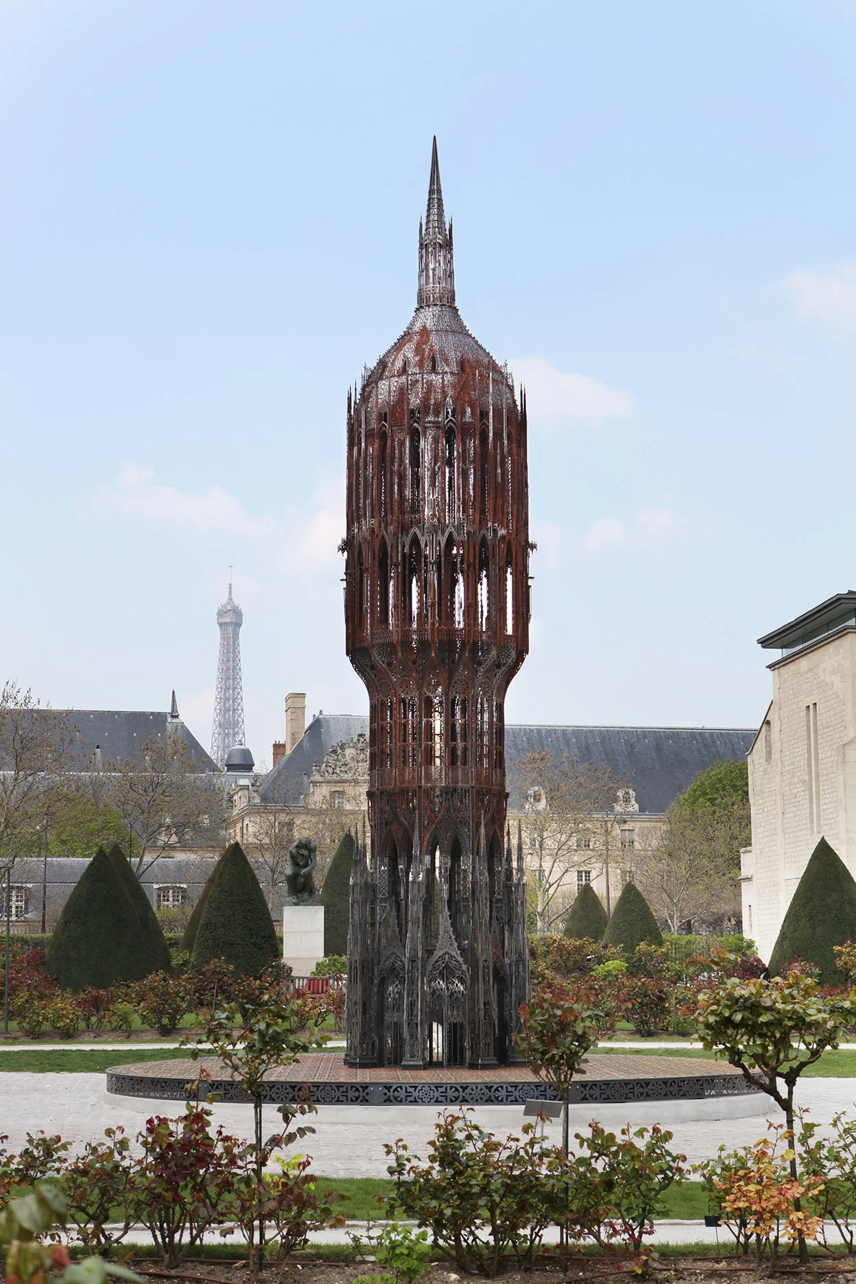 Wim Delvoye, "Au Musee Rodin", Paris