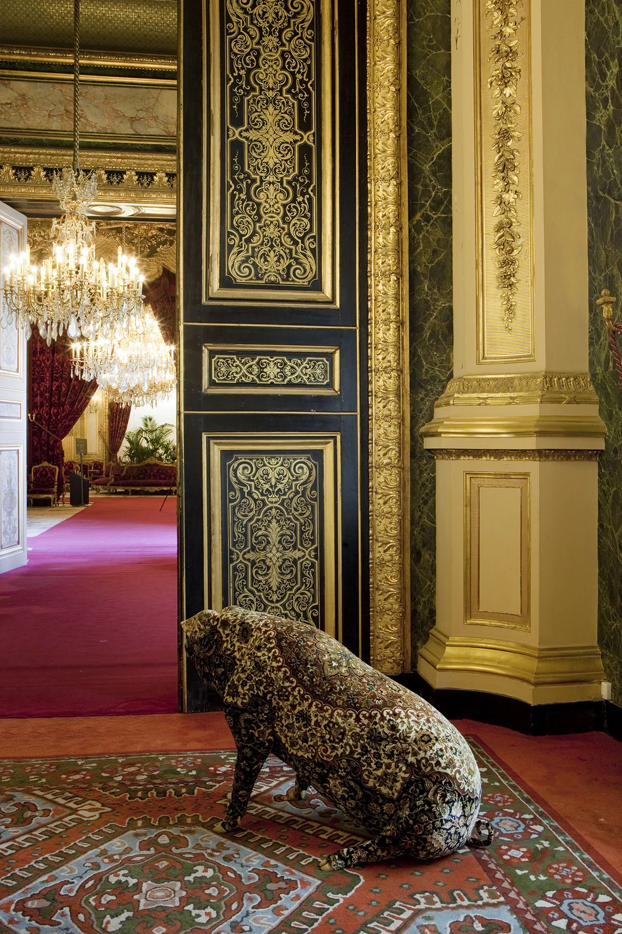 Wim Delvoye, "Au Louvre", Paris