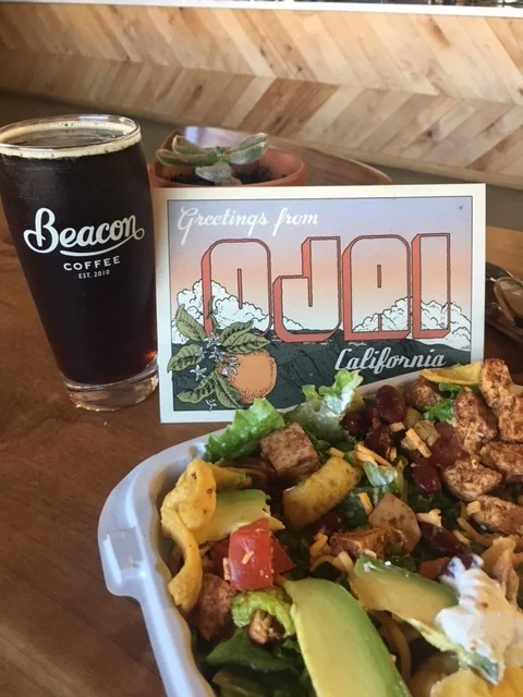 More chicken salad! This time for Ojai Cafe Emporium and enjoyed at Beacon Coffee