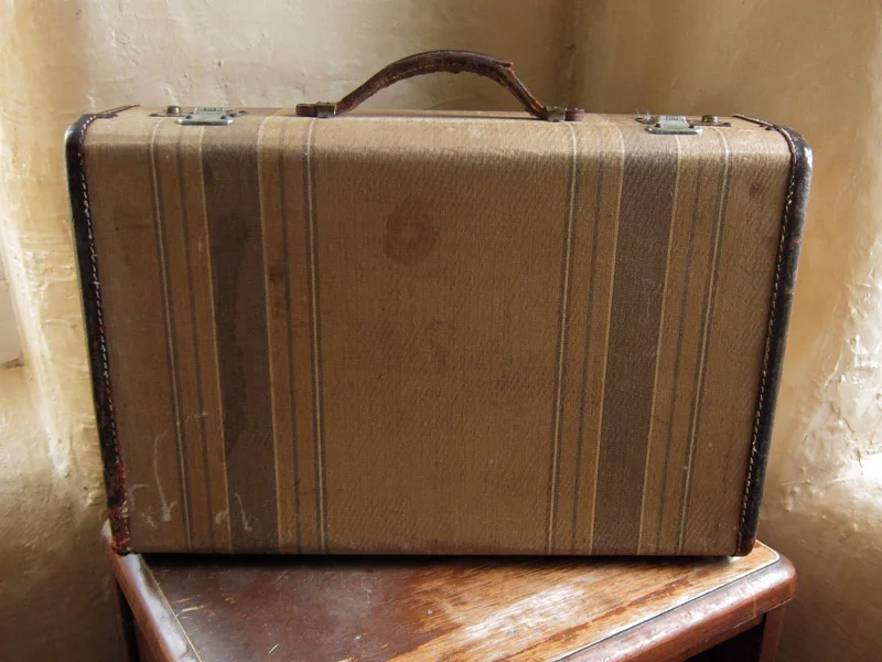 Tan Tweed Double Stripe