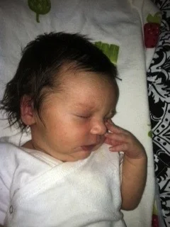 Baby Maybelle born at St Lukes in Manhattan