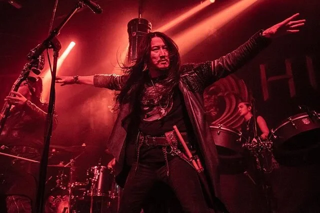 Mongolian metal band @thehuofficial at the @academydublin. 
Who knew there was a Mongolian community in Dublin. It was about 1/3 Mongolian 2/3 your classic long haired metal fans
&mdash;&mdash;&mdash;
Shot for @Goldenplec
.
.
.
.
#music #gig #concert