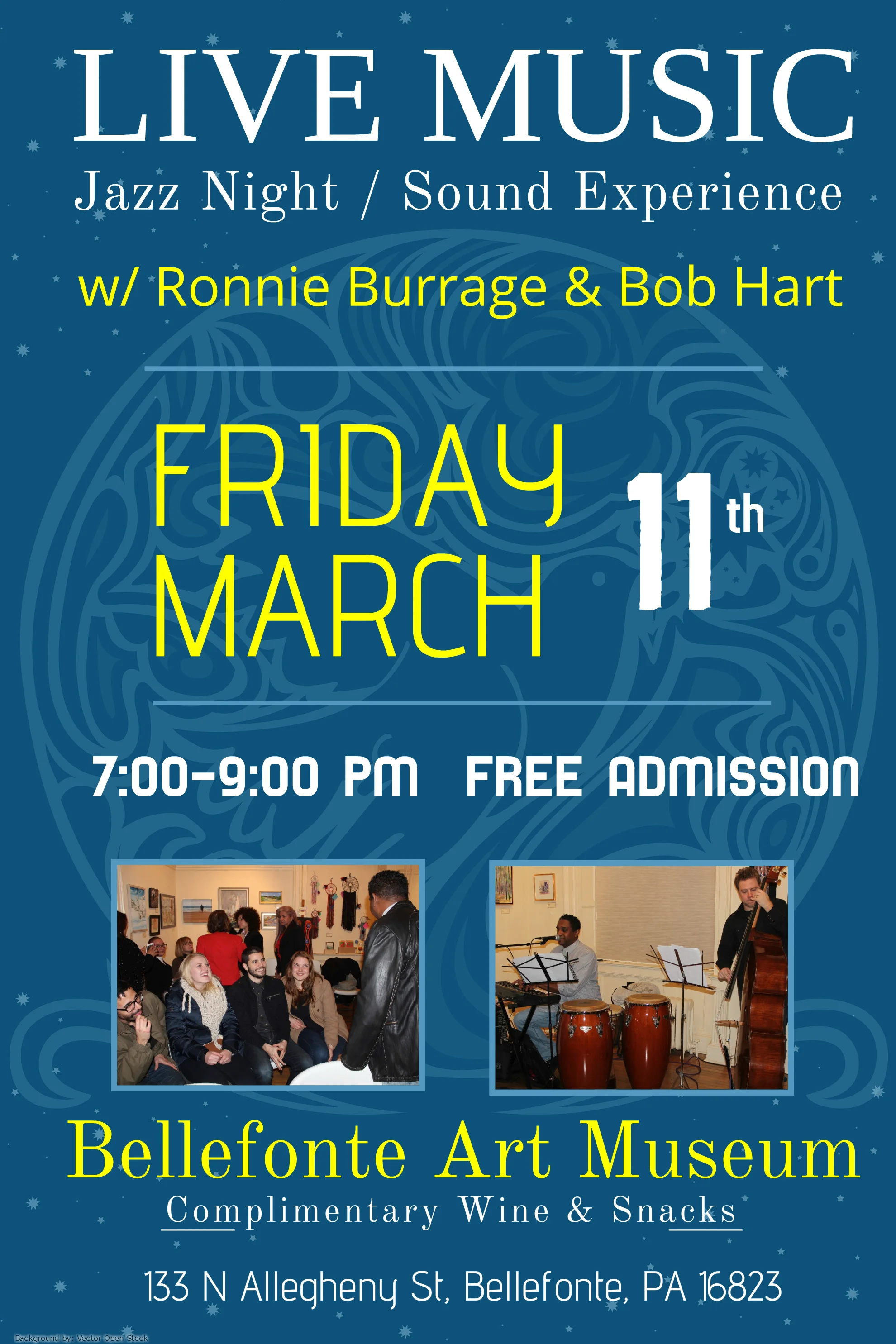 Jazz Night / Sound Experience @ Bellefonte Art Museum