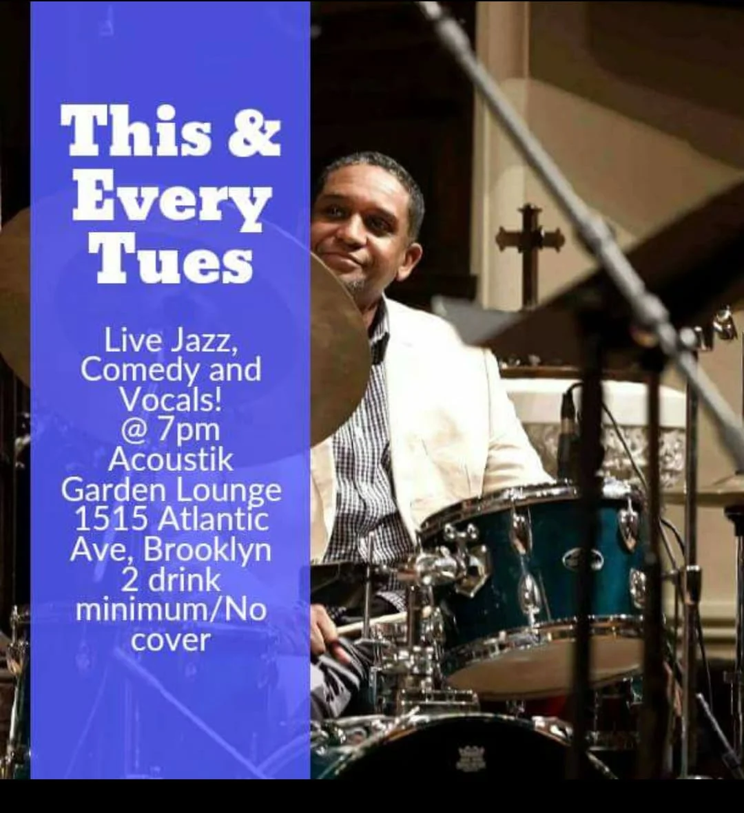 Jazz & Comedy @Acouastik Lounge w/Jenelle Jackson & Greg Lewis