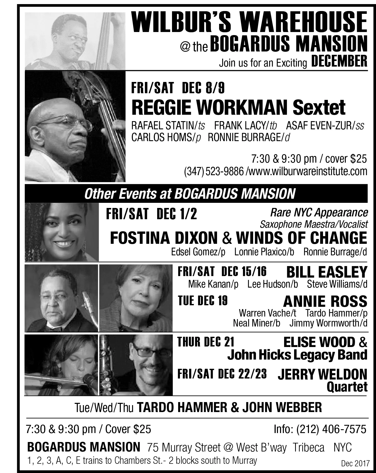 Fostina Dixon @Bogardus Mansion