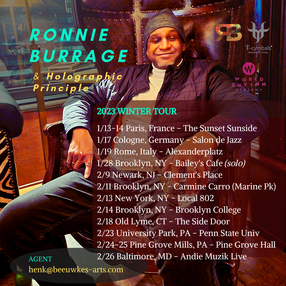 Ronnie Burrage &amp; Holographic Principle w/Greg Osby