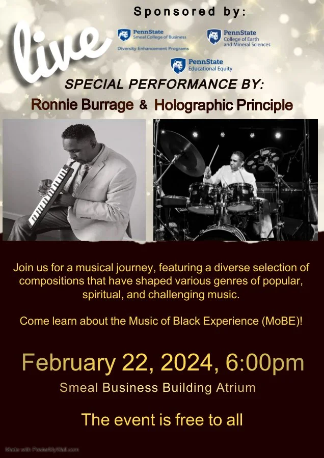 Ronnie Burrage &amp; Holographic Principle MoBE: Lecture/Demonstration