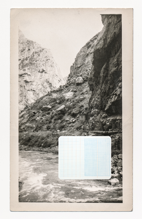 Mining Transit , 2016, Hahnamuela archival inkjet paper, pastel, pencil, 24 X 36 Inches