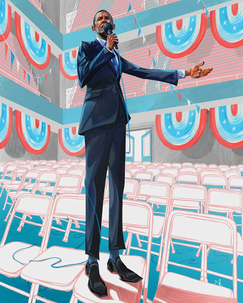 OBAMA / new yorker