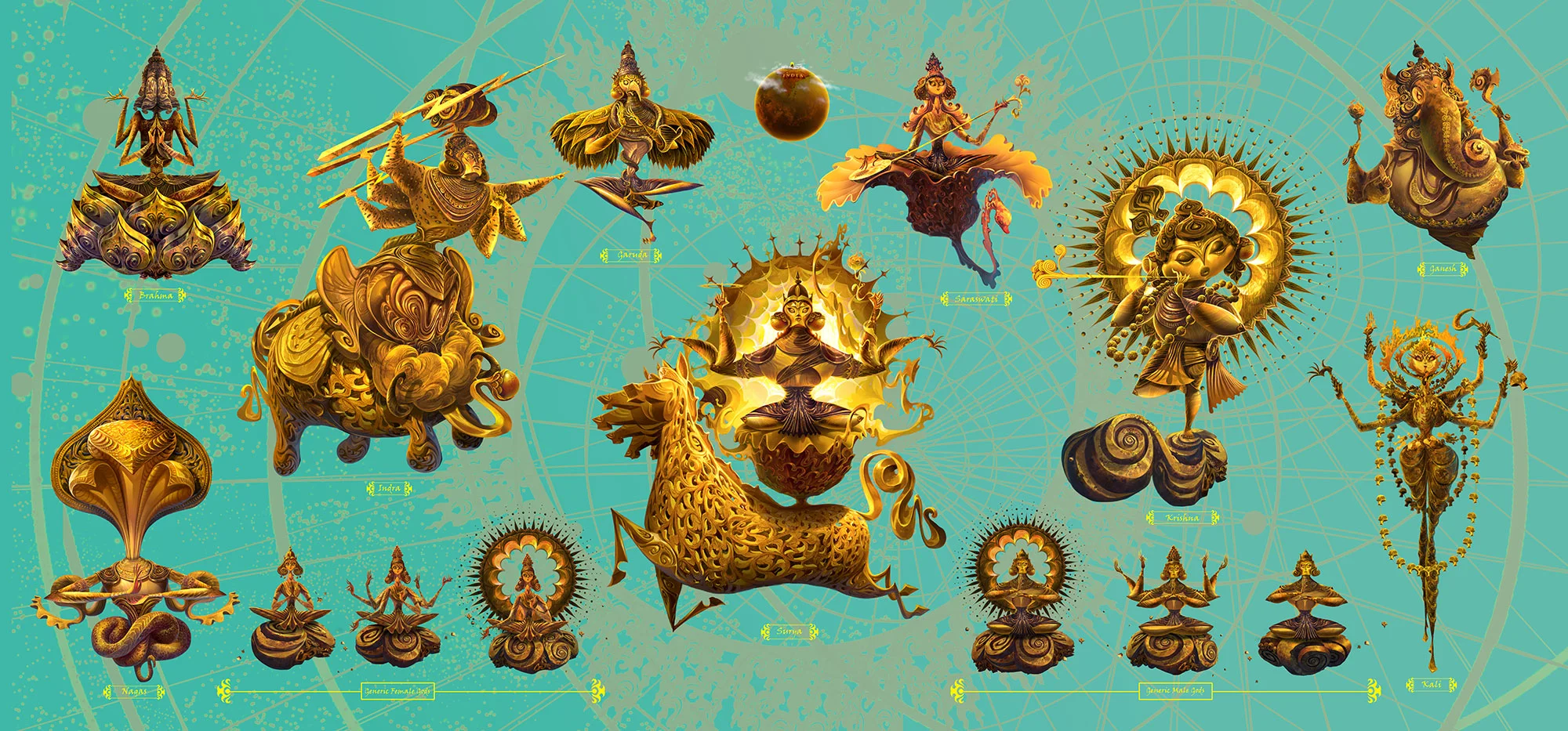 monkeys / god designs