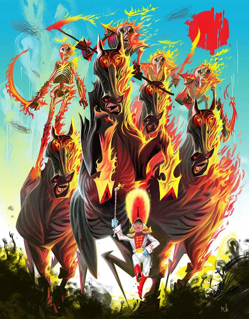 New Yorker / four horseman